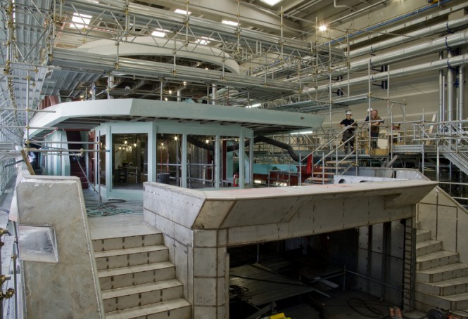 Motor yacht S693 by Tankoa - Finished Aft Section