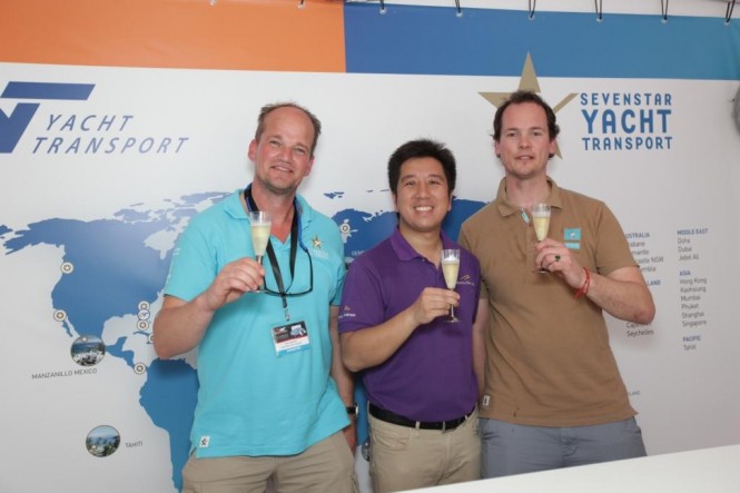 Rene Ho and Sevenstar Yacht Transport