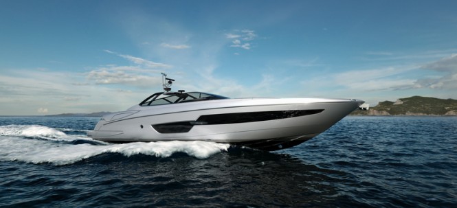 Riva 88 Miami superyacht underway