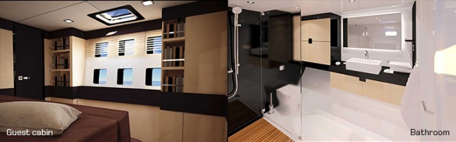 Sunreef 60 LOFT sailing yacht MERI II - Interior