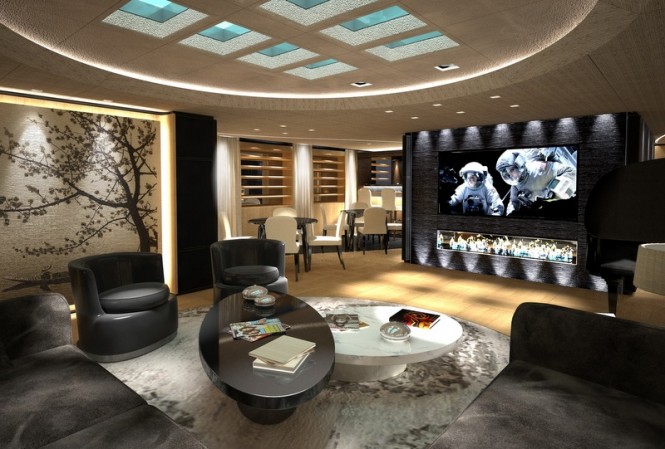 Super yacht S693 by Tankoa - Upper Deck Saloon