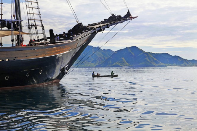 Superyacht Dunia Baru in South East Asia