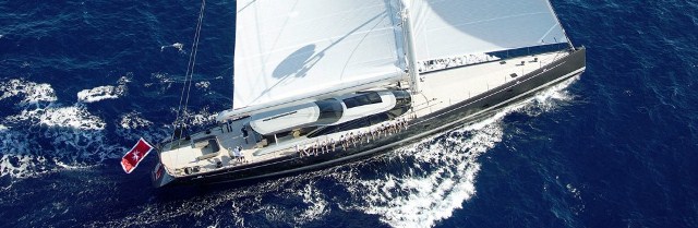 Superyacht Ganesha, Vitters' 46m sleek-lined performance sloop joins the 2014 Regatta