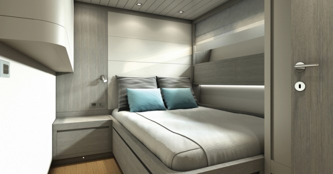 Superyacht LOGICA 147-01 - Guest Cabin