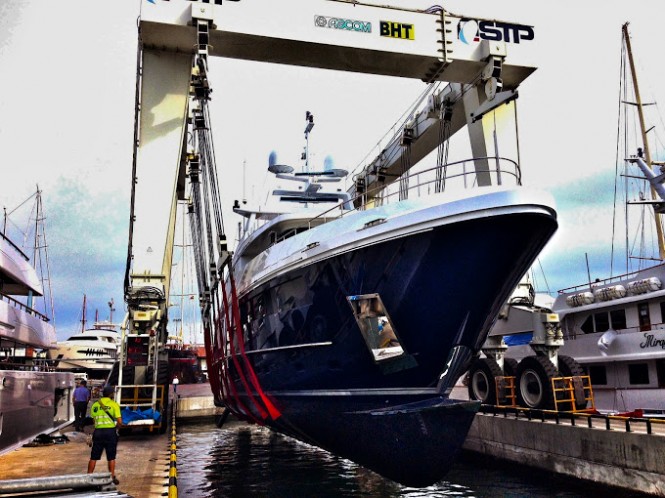 Superyacht Natori ready to hit the water