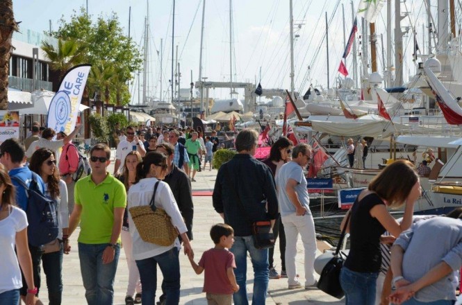 Superyacht Quay at Palma International Boat Show 2014