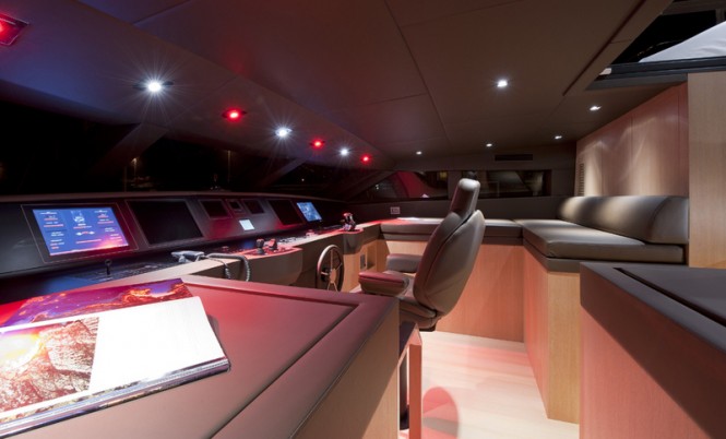 Superyacht SL96 Special Edition - Wheelhouse