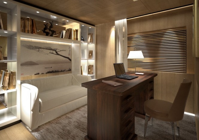 Tankoa S693 Yacht - Owners Study