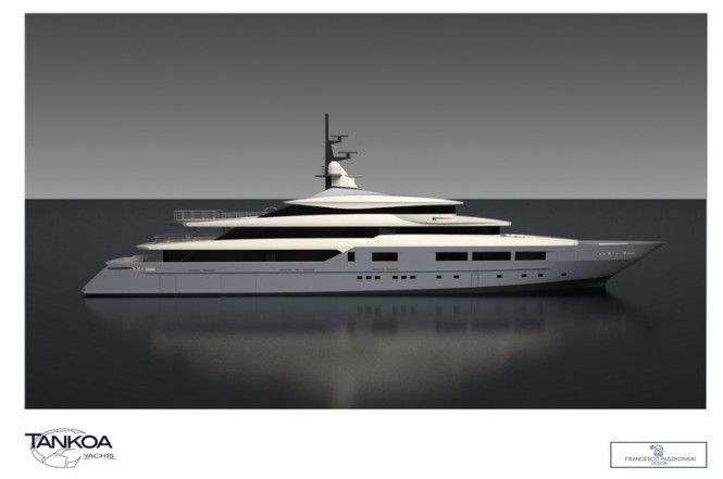 Tankoa S693 Yacht - side view