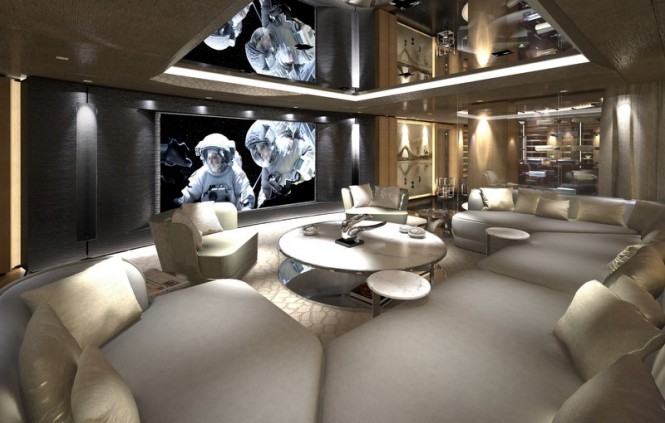 Tankoa S693 superyacht - Main Saloon