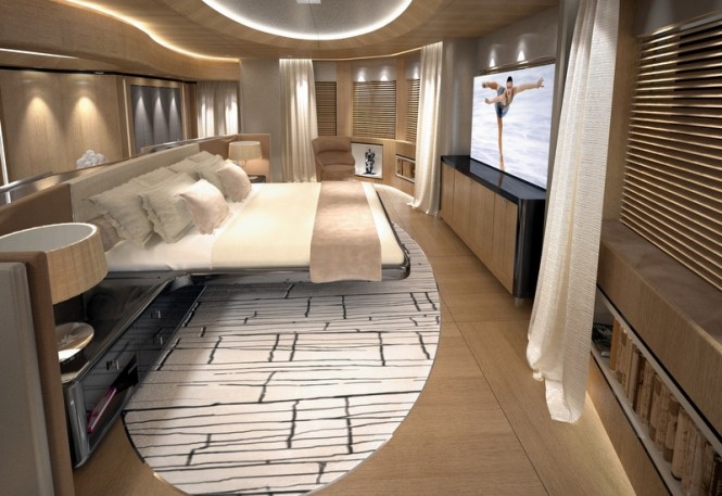 Tankoa S693 superyacht - Owners Cabin