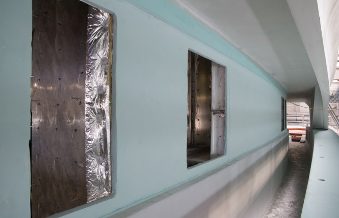 Tankoa S693 superyacht - Upper Deck Fairing