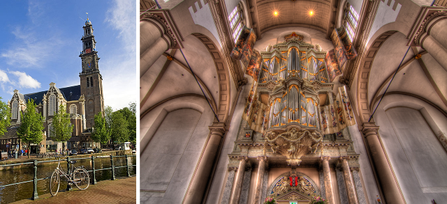 The Westerkerk, situated next to Anne Frank's famous house, will host a glamorous Welcome Cocktail