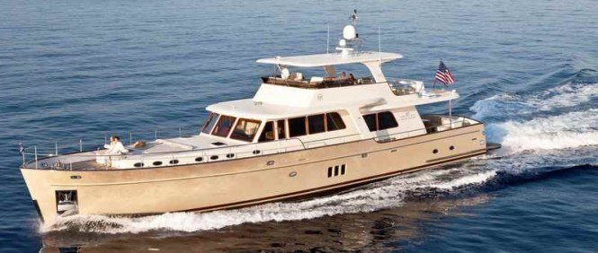 Vicem 97 Cruiser Yacht underway