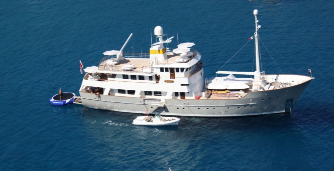 Zeepaard superyacht in Carribean - Copyrights Zeepaard