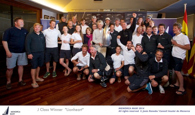 MENORCA MAXI 2014, Prize giving © Jesus Renedo