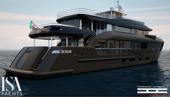 40m Berlinetta series Superyacht Concept