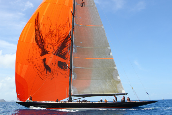 Claasen super yacht Firefly under sail - Photo courtesy of Claasen Shipyards - Ingrid Abery