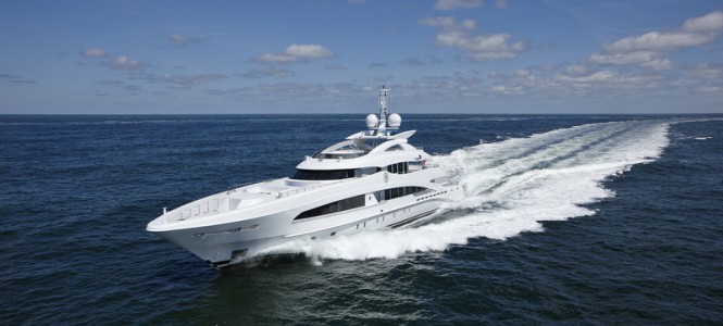 Heesen super yacht MONACO WOLF (YN16650) - Photo by Dick Holthuis