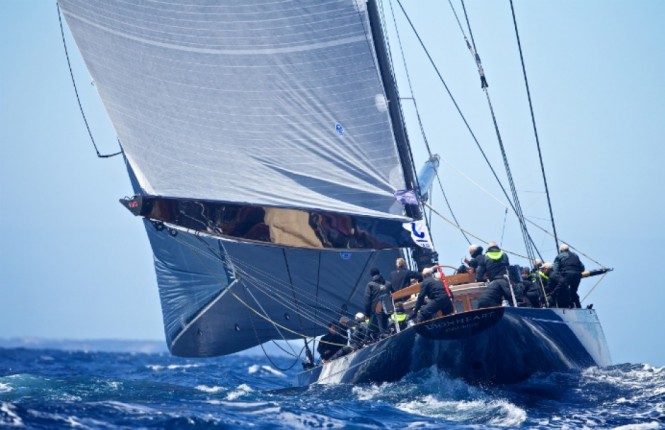 J-Class superyacht Lionheart - Photo courtesy of Claasen Shipyards - Jesus Renedo