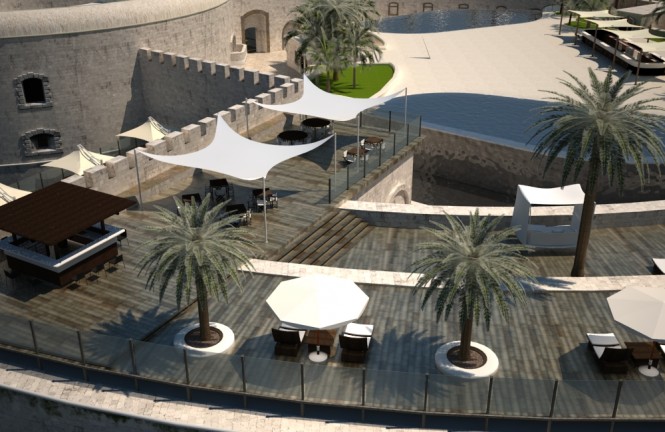 Mamula Touristic Project - Wine bar