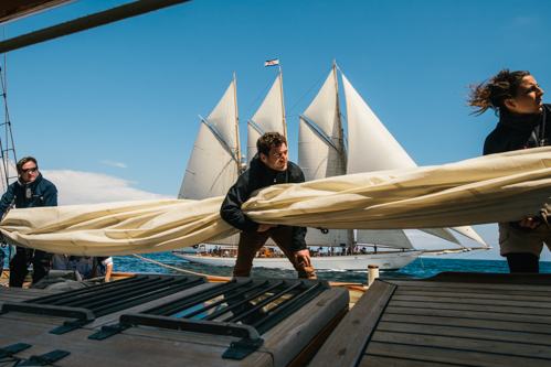 Pendennis Cup 2014 from aboard a luxury yacht