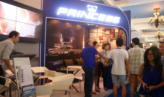 Princess Yachts at the IYS 2014