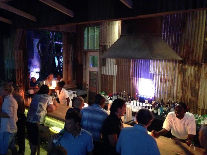 Serving up some Salt Pond Jumbies at SALT Plage