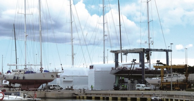 Superyacht refit and repair centre Varadero Valencia