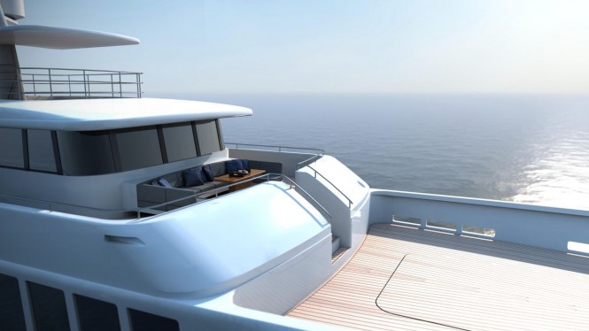 164' JFA Yacht Project - Foredeck