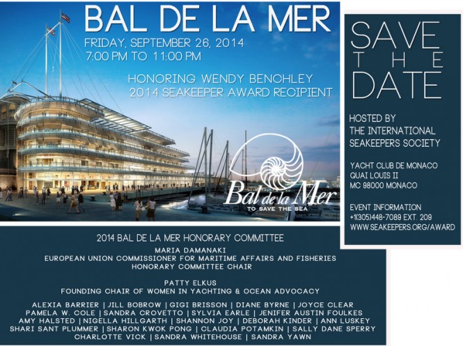 2014 Bal de la Mer Save The Date