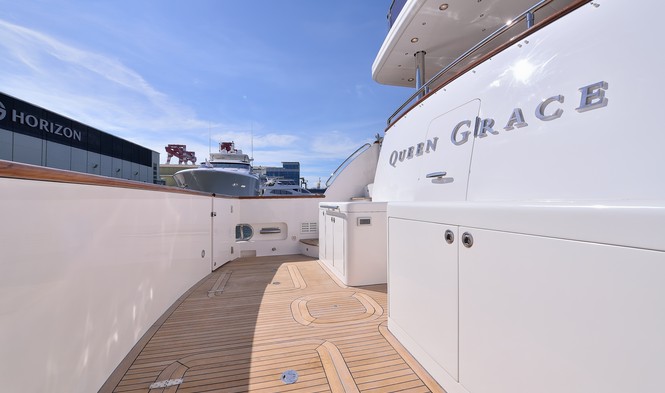 Aboard Queen Grace Yacht