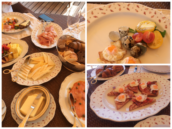 Deliscious cuisine prepared by Chef Filip aboard charter yacht Seagull II