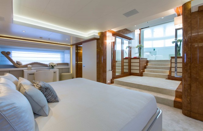 Galaxy superyacht - Cabin - Photo by Jeff Brown