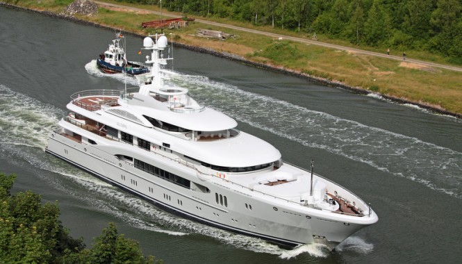 Luxury motor yacht Global (ex Kismet) - Photo by Olaf Eggert