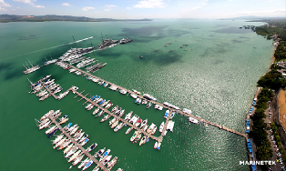 Marina Taina - a fabulous Papeete yacht charter destination, nestled in Tahiti