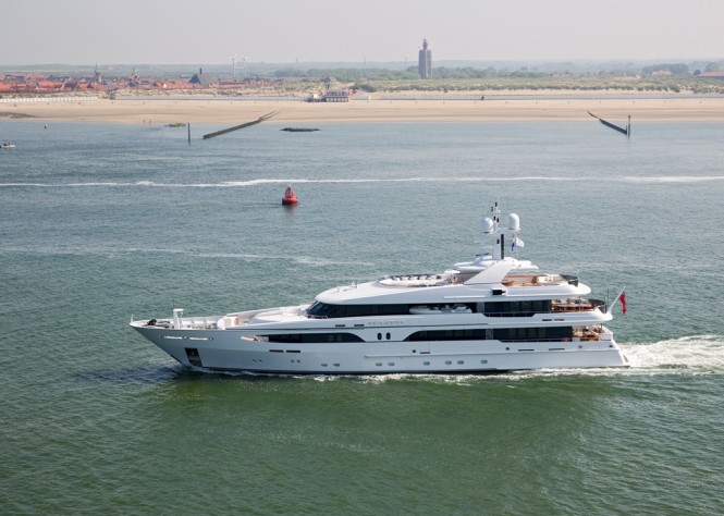 Motor Yacht VOLPINI (ex Larissa) reborn at AMELS