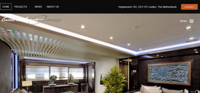 New corporate website launched by Guido de Groot Design