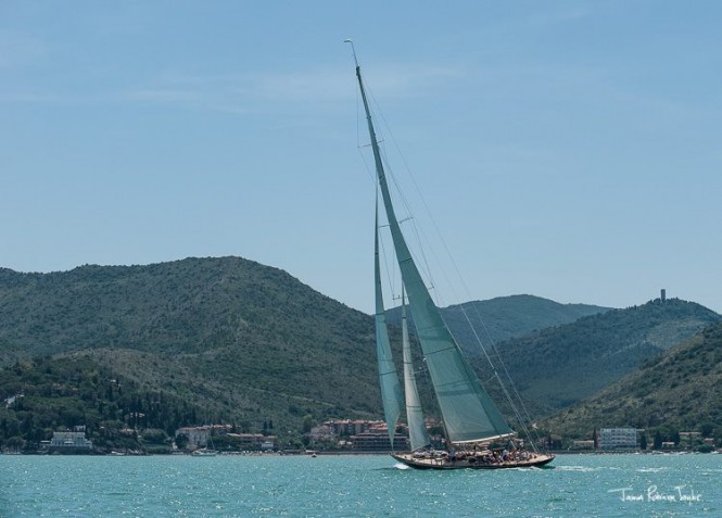 Shamrock V superyacht - Photo by James Robinson Taylor