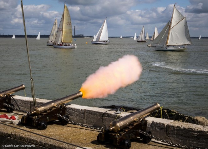 Start of race at Panerai British Classic Week 2014 - Photo by Guido Cantini seasee.com