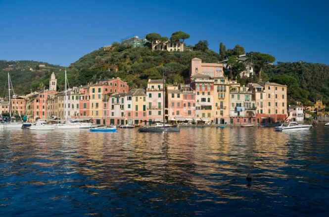 The fabulous Liguria yacht charter destination, nestled in Italy