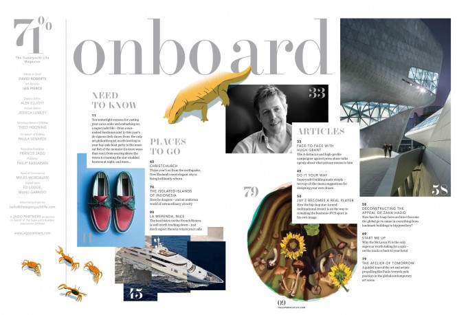 71% - The Superyacht Life Magazine - Contents