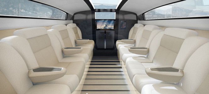 8.0m SL Limousine yacht tender - Interior