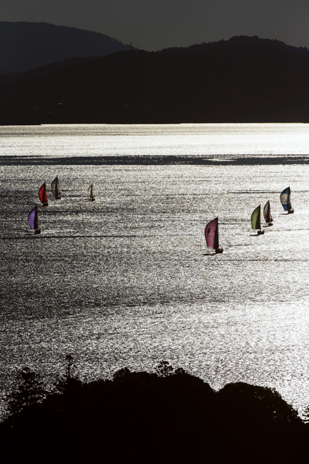 Fleet heading home at sunset - Photo credit Andrea Francolini