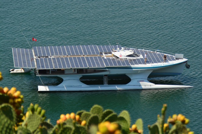 PlanetSolar from above