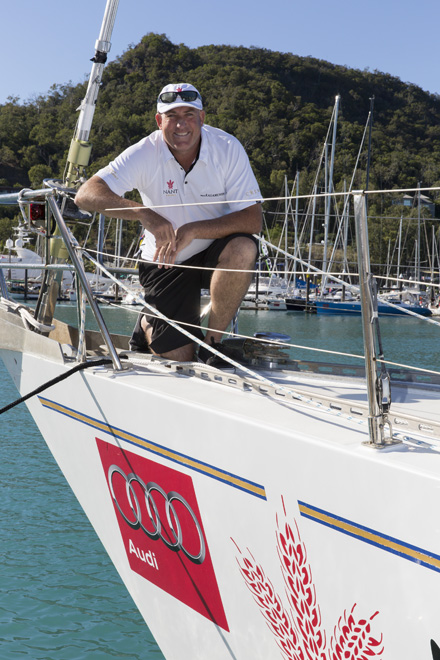 Maxi Ragamuffin Yacht Owner Keith Batt - Photo credit Andrea Francolini