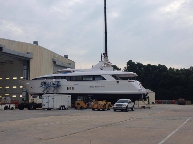 Second 100 RPH superyacht by Hatteras