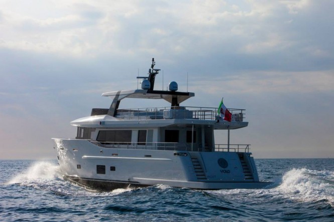 YOLO superyacht - aft view - Photo by Maurizio Paradisi