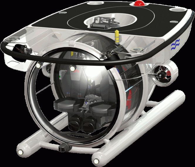 Newly launched Super Yacht Sub 3 by U-Boat Worx 