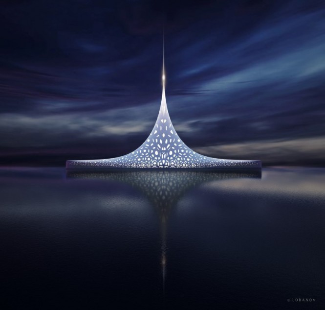 132m super yacht Project STAR by Lobanov Design and BMT Nigel Gee